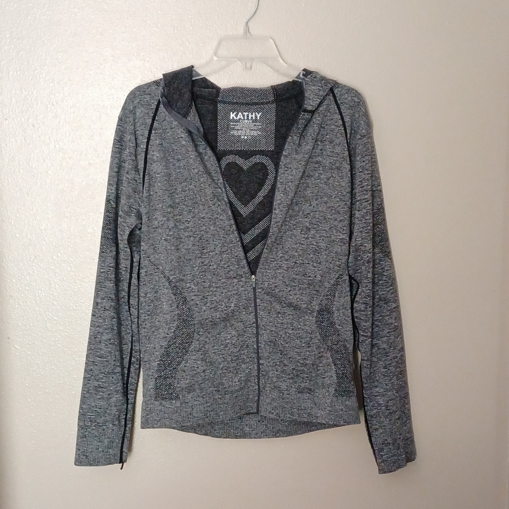 Kathy Curvy Gray/Black Jacket XXLG